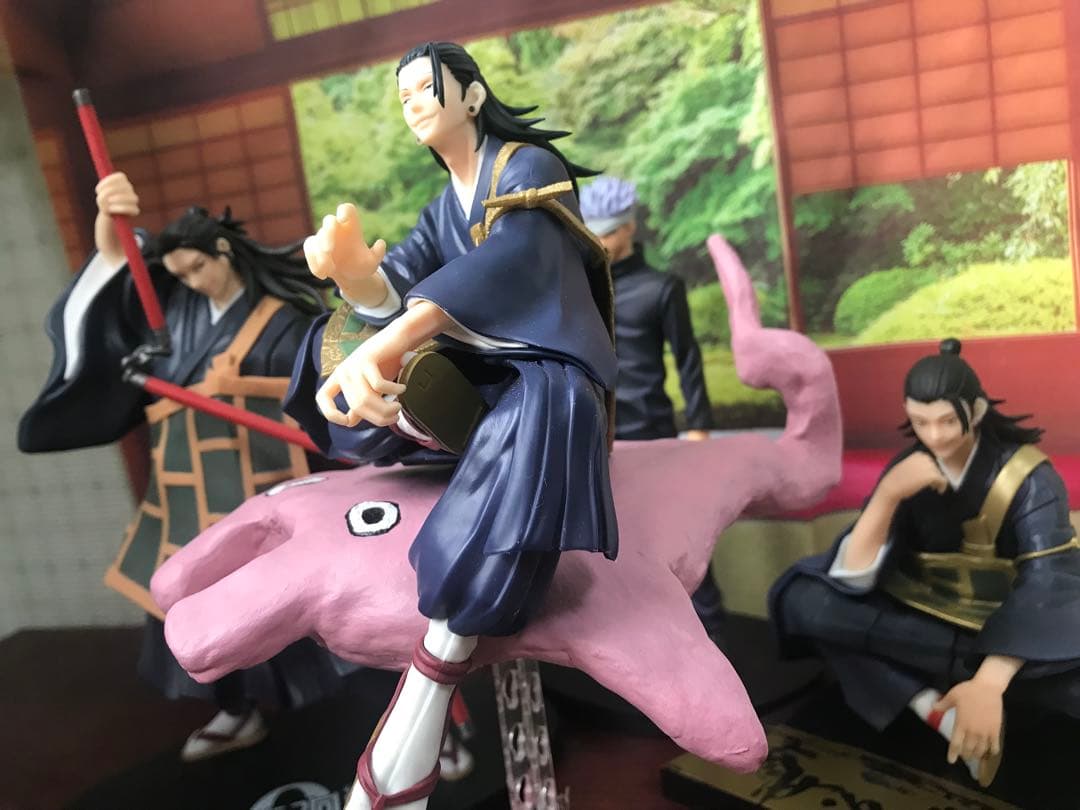 『抜糸済』夏油傑フィギュア12体（C賞、ぬーどる、SPM等）アクスタ2種+五条1