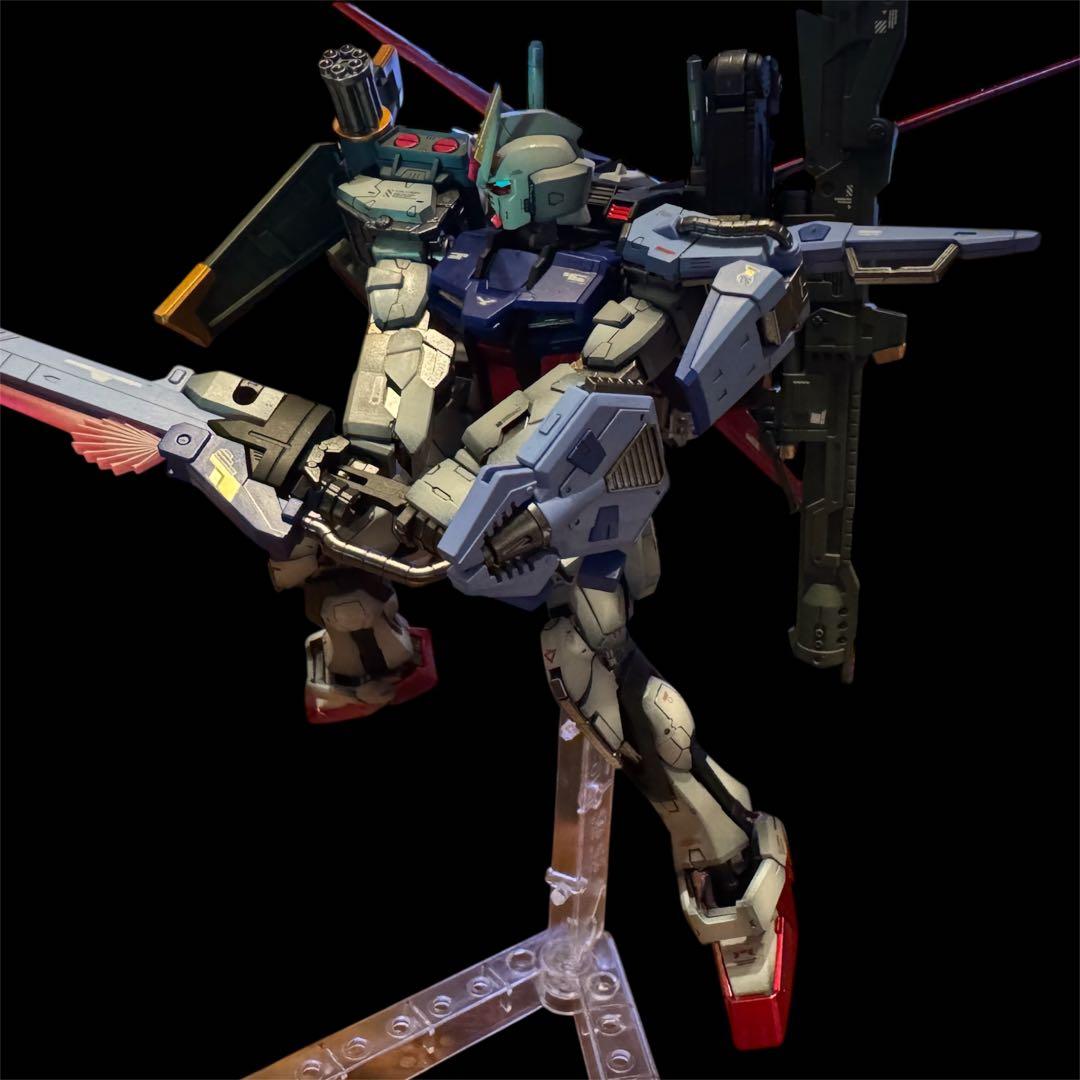 RG ガンダムエピオン サザビー パーフェクトストライクガンダム 塗装済み完成品