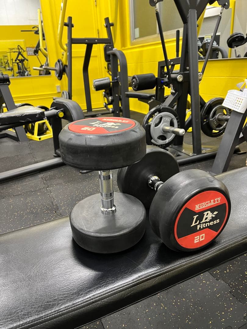 ラバーダンベル10kg  2個