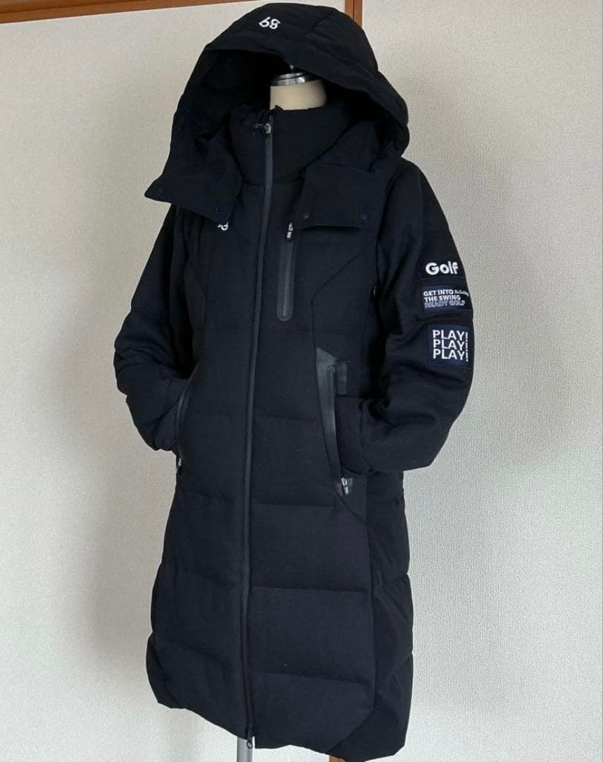 パーリーゲイツレディースダウンロングジャケット新品！最終お値下げしました！
