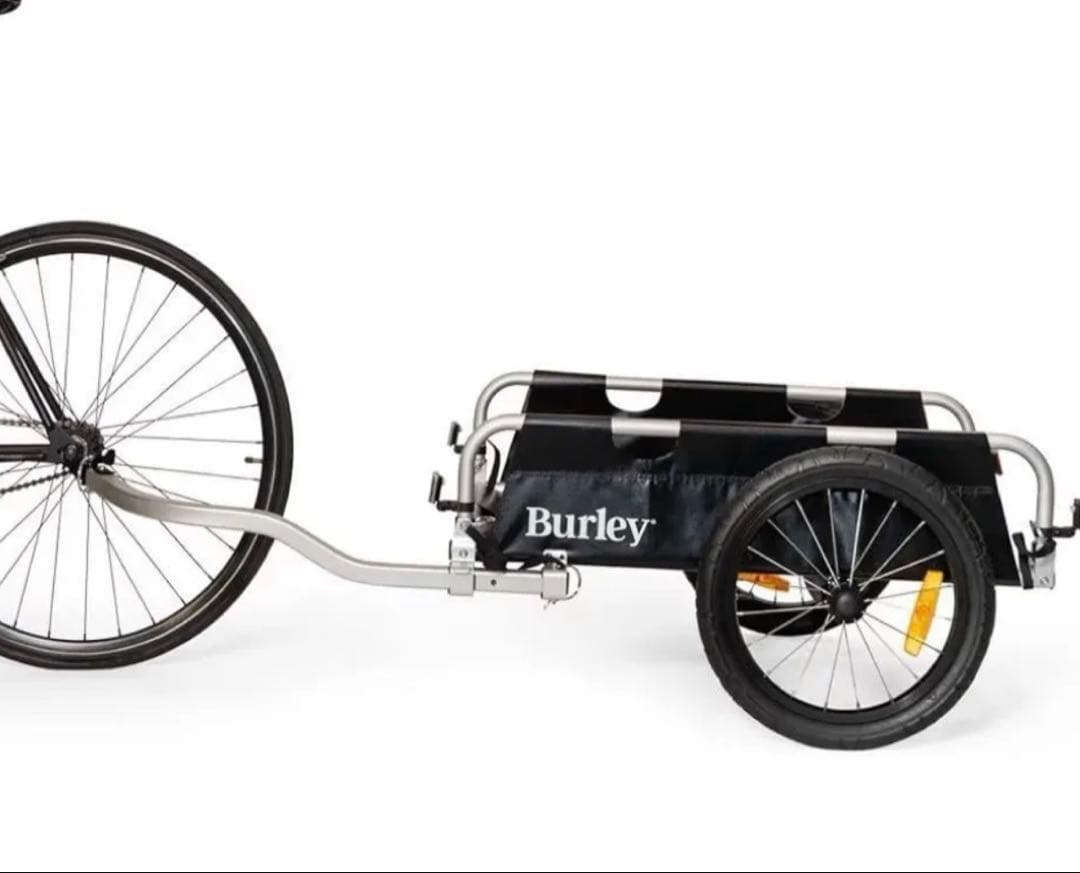 美品　バーレー(Burley) 自転車用トレーラー　最大45kg積載 アルミ製