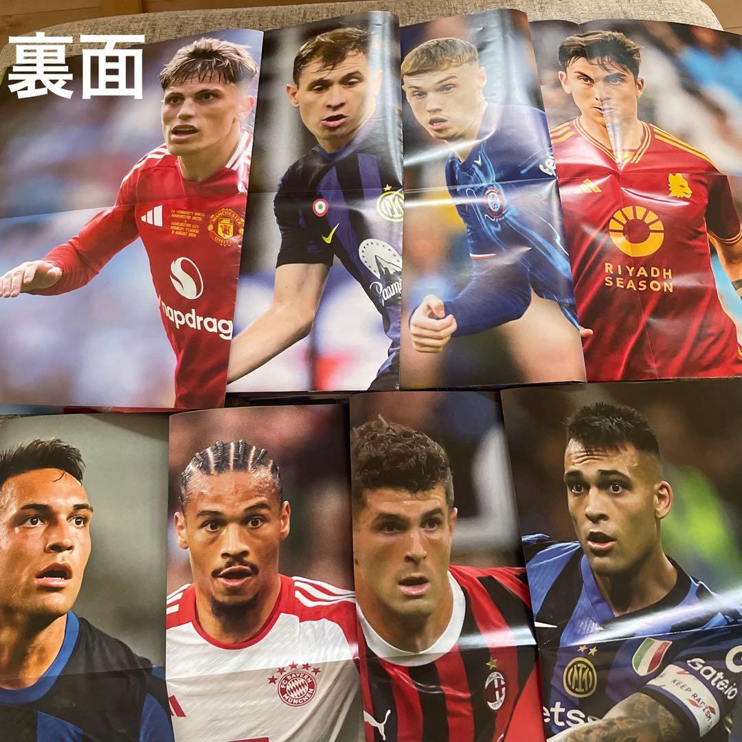 【サッカーファン必見&激レア】卓上カレンダー　壁掛けカレンダー　ポスター9枚