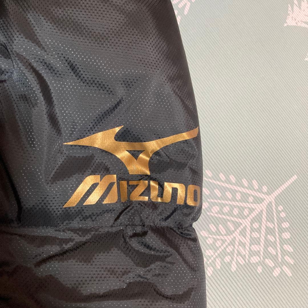 mizuno フード付きダウンコート 黒　ミズノ