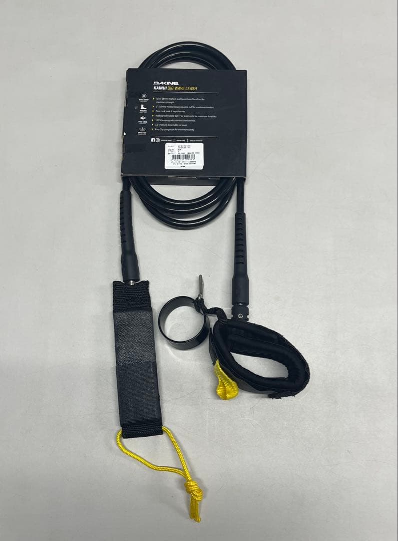 サーフィン・ボディボード 2025 DAKINE LEASH 7FT X 5/16EASYCLIP