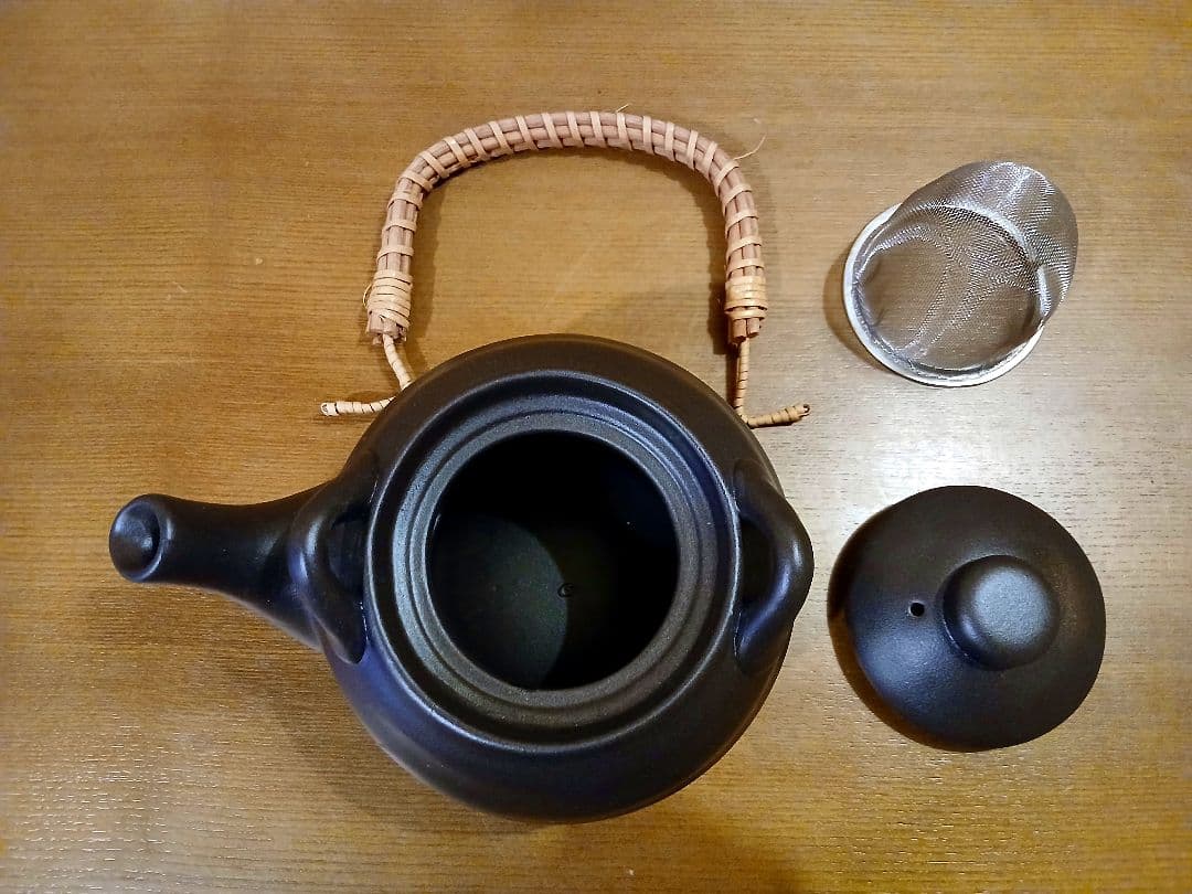未使用　お茶漬けセット　急須　椀　小皿　セラミック