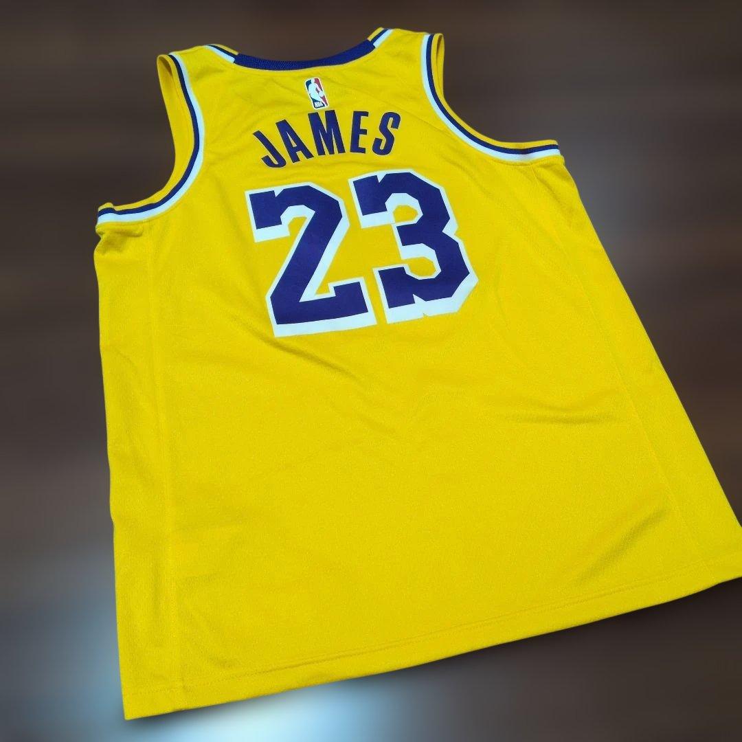 NBA レイカーズ レブロン・ジェームズ ユニフォーム 48 Lサイズ