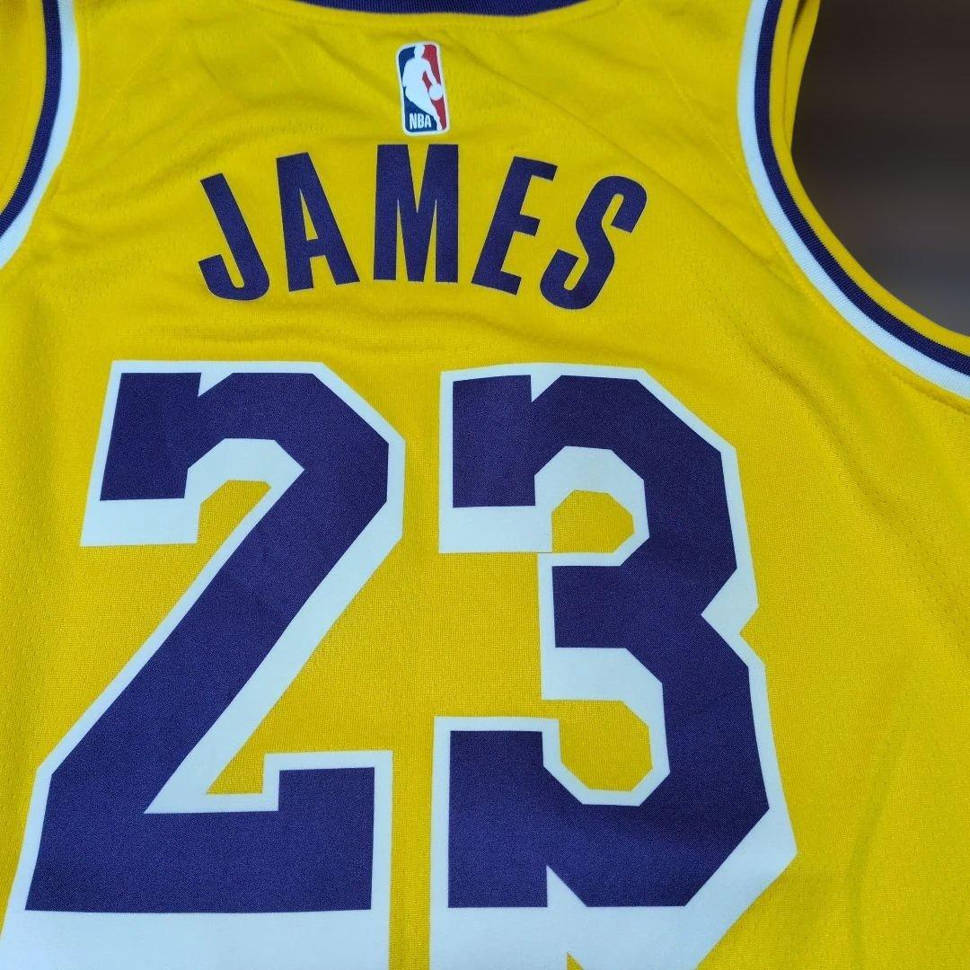 NBA レイカーズ レブロン・ジェームズ ユニフォーム 48 Lサイズ
