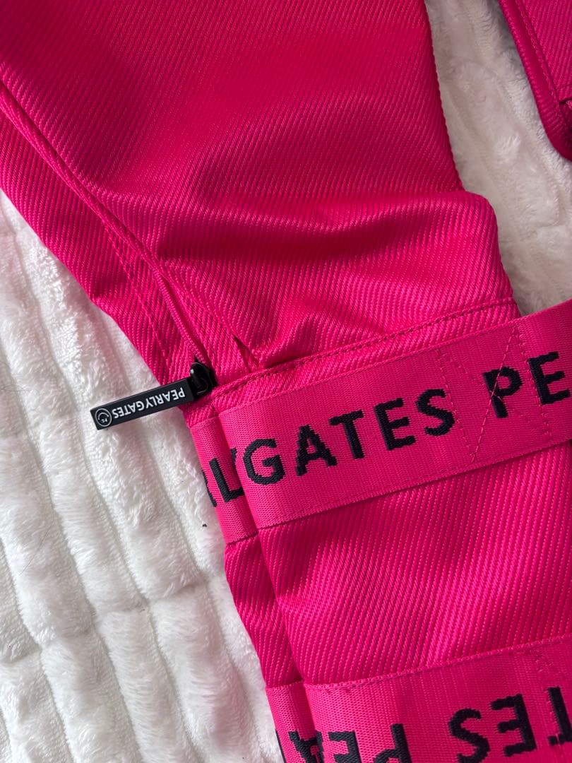 超美品　PEARLY GATES ピンクゴルフバッグ　クラブケース