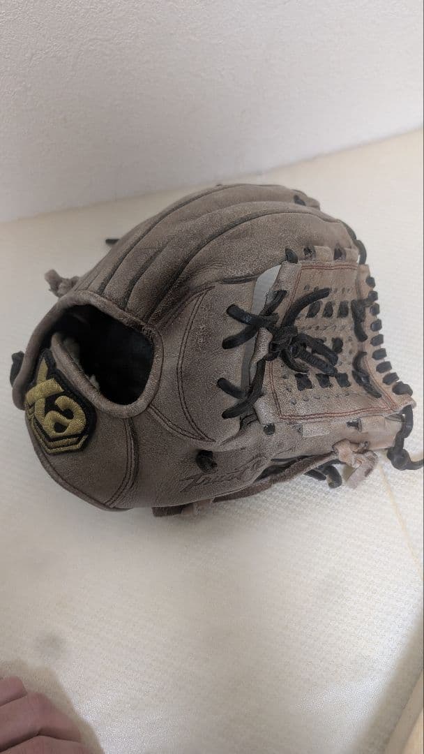 硬式野球内野用グローブ 右投げ用 ベージュ