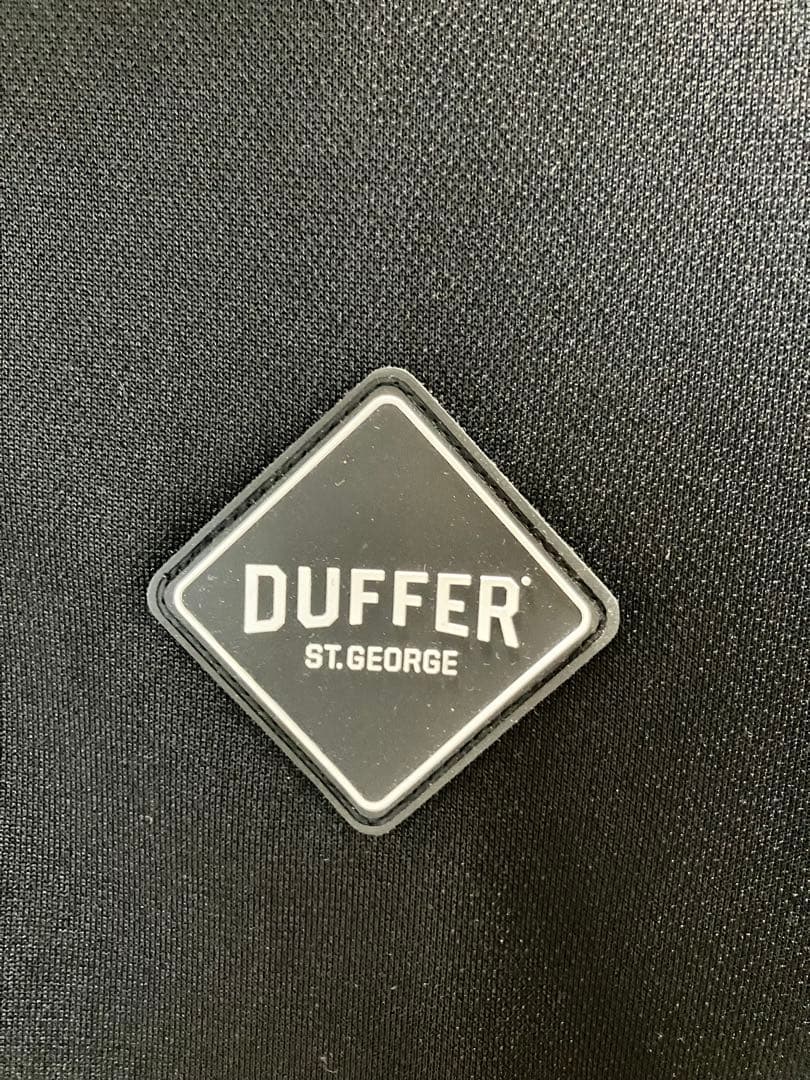 DUFFER ブラック フルジップジャケット