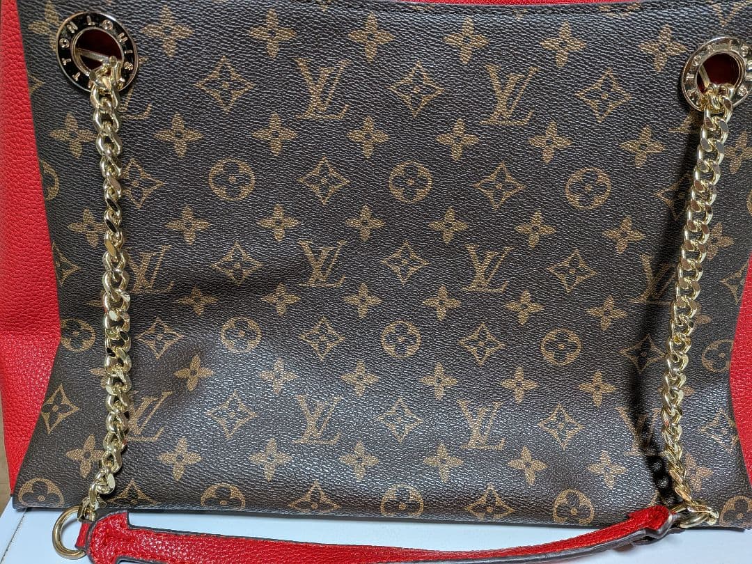 Louis Vuitton ショルダーバッグ ブラウン/レッド