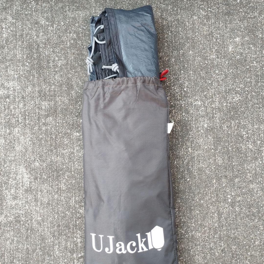UJackサーペントテントワンポールテント1〜2人とテントマットインナーマット