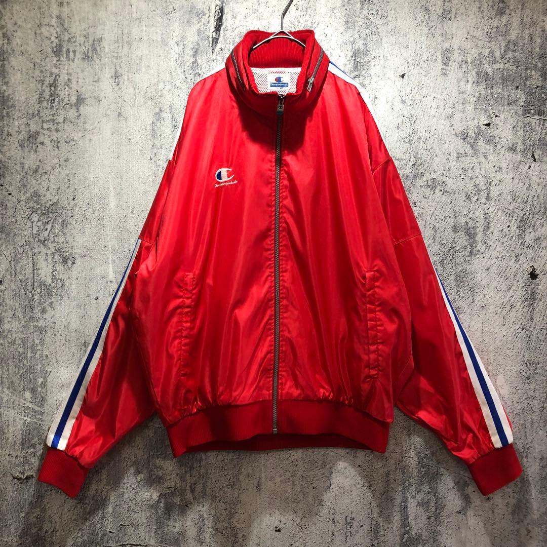 80s チャンピオンプロダクツ ヴィンテージ セットアップ トラックジャケット