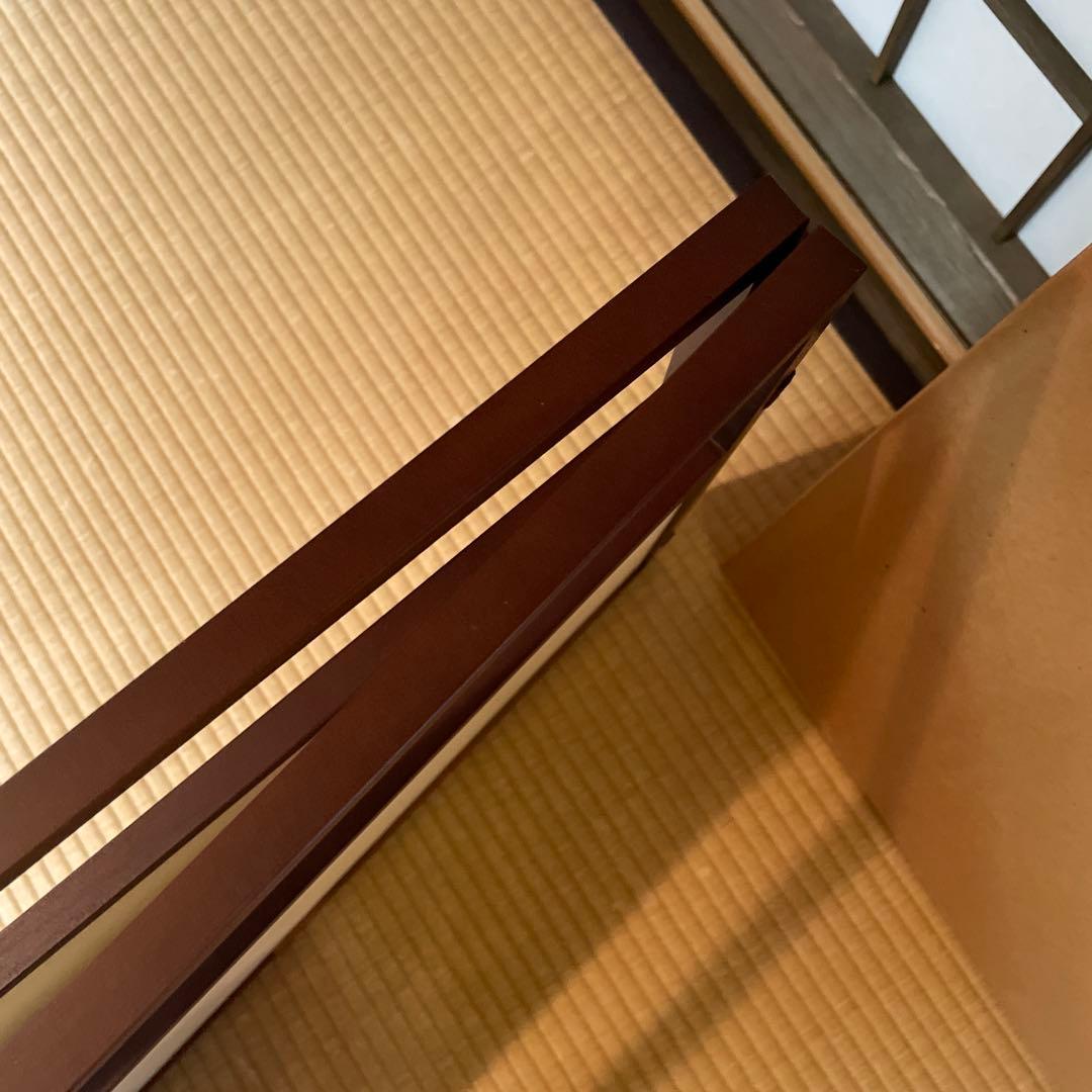 茶道具　【風炉先屏風】　仕上色「桑」　表装「利休梅」