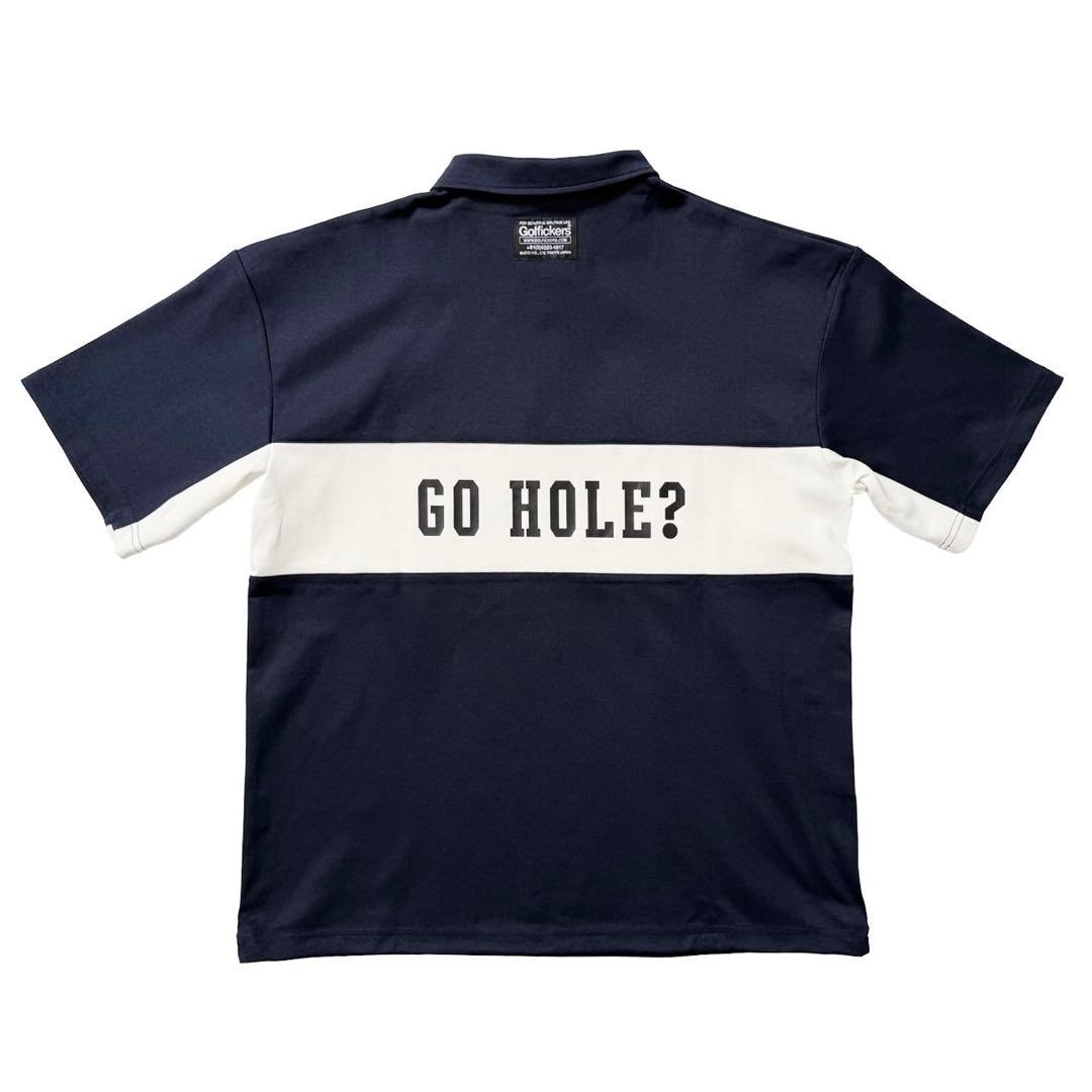 【新品】Golfickers ハーフジップシャツ（HOLE578）