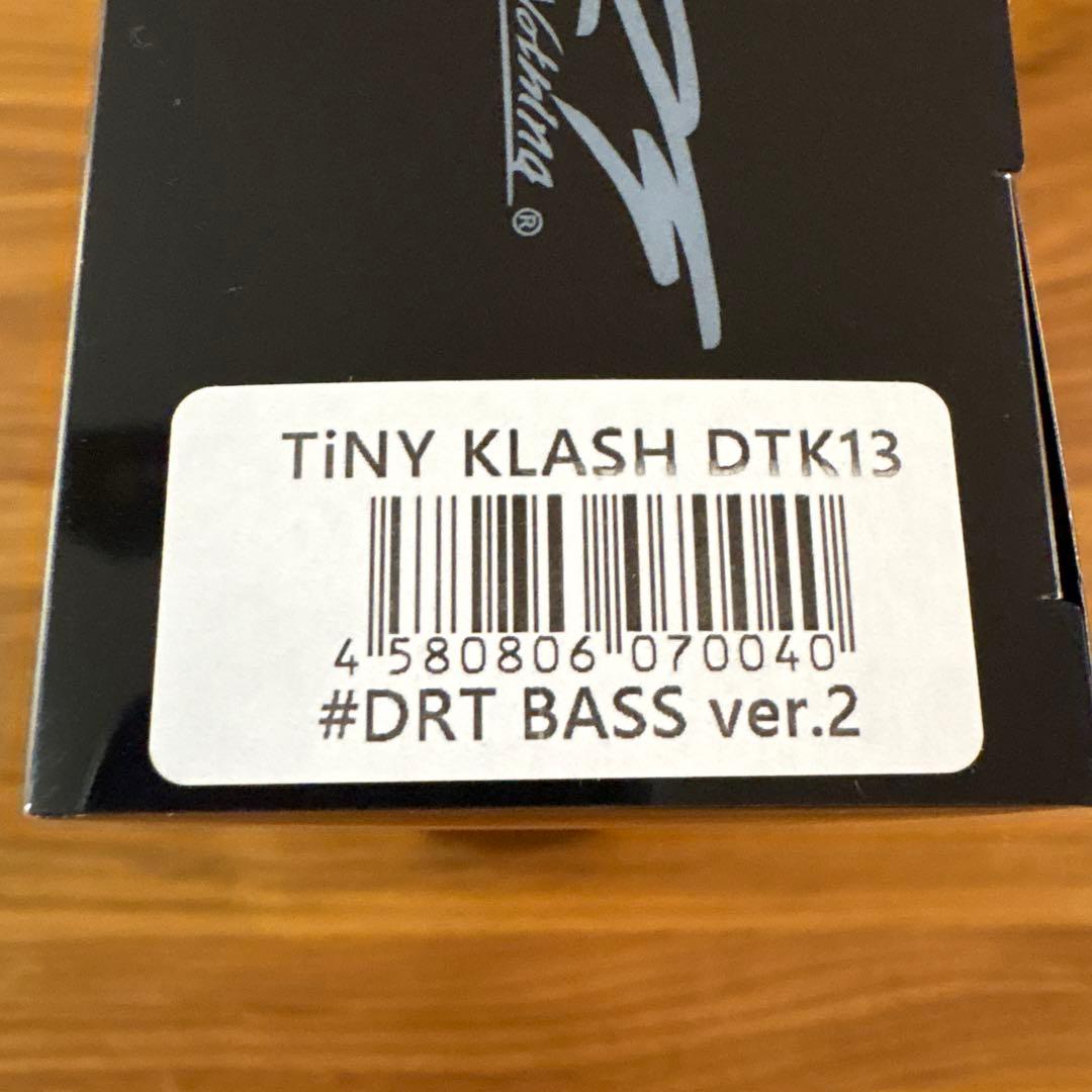 ☆新品☆DRT　タイニークラッシュ DTK13　DRTバスVep2