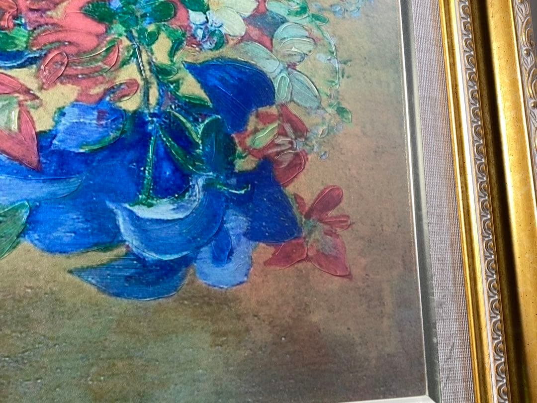 1693❣️ 　花瓶の花  ポール・ゴーギャン
