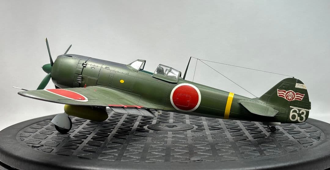 【完成品】ハセガワ 1/48 中島 キ84-1 四式戦闘機 疾風