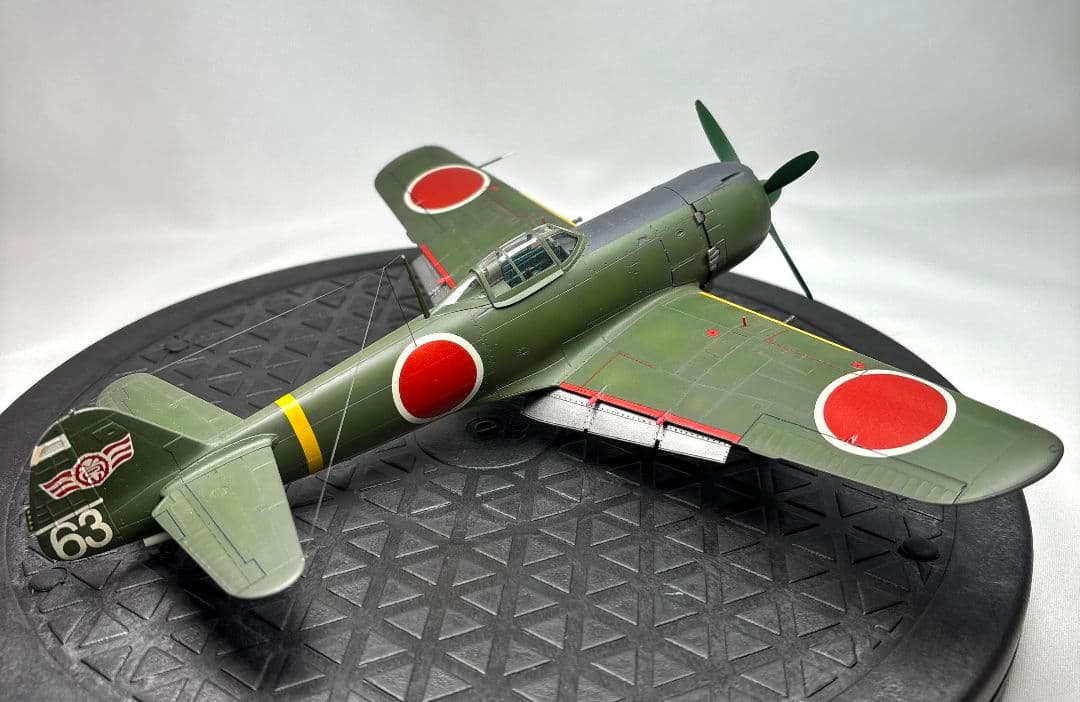 【完成品】ハセガワ 1/48 中島 キ84-1 四式戦闘機 疾風