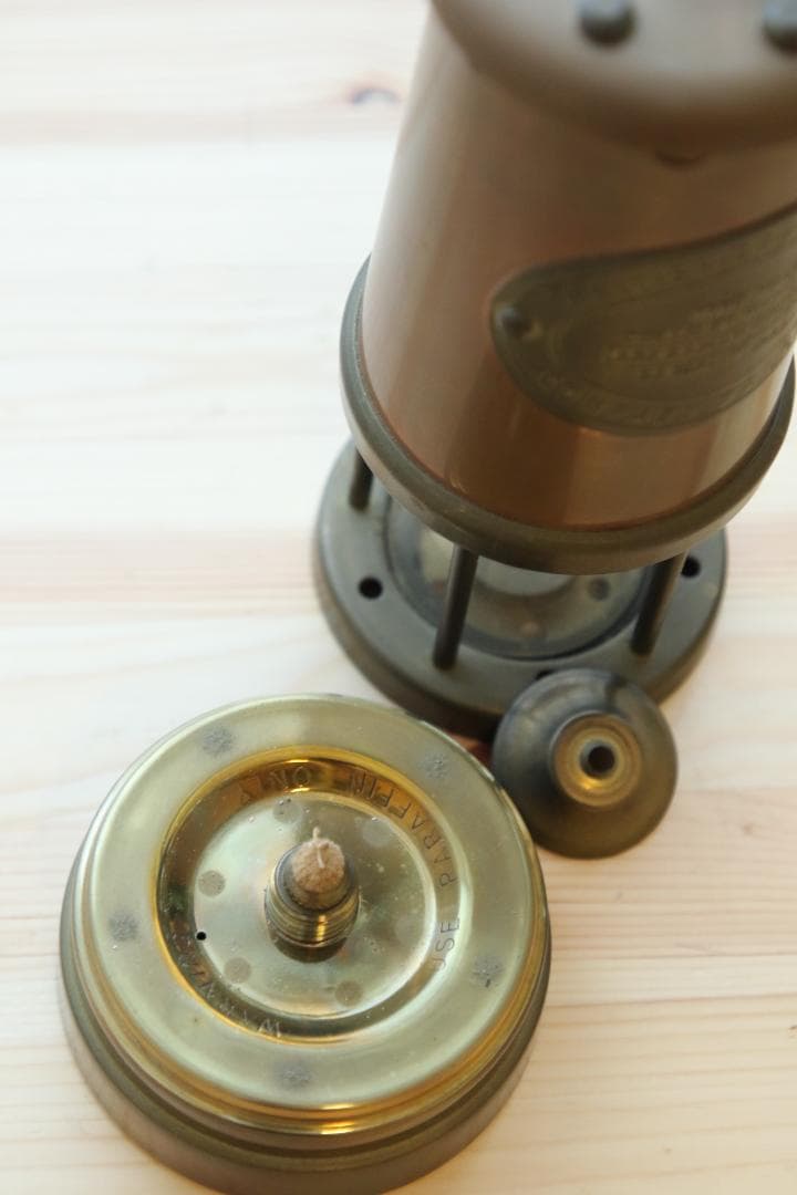 【草加千兵衛】アンティーク風装飾ランプ Coal Mining Lamp
