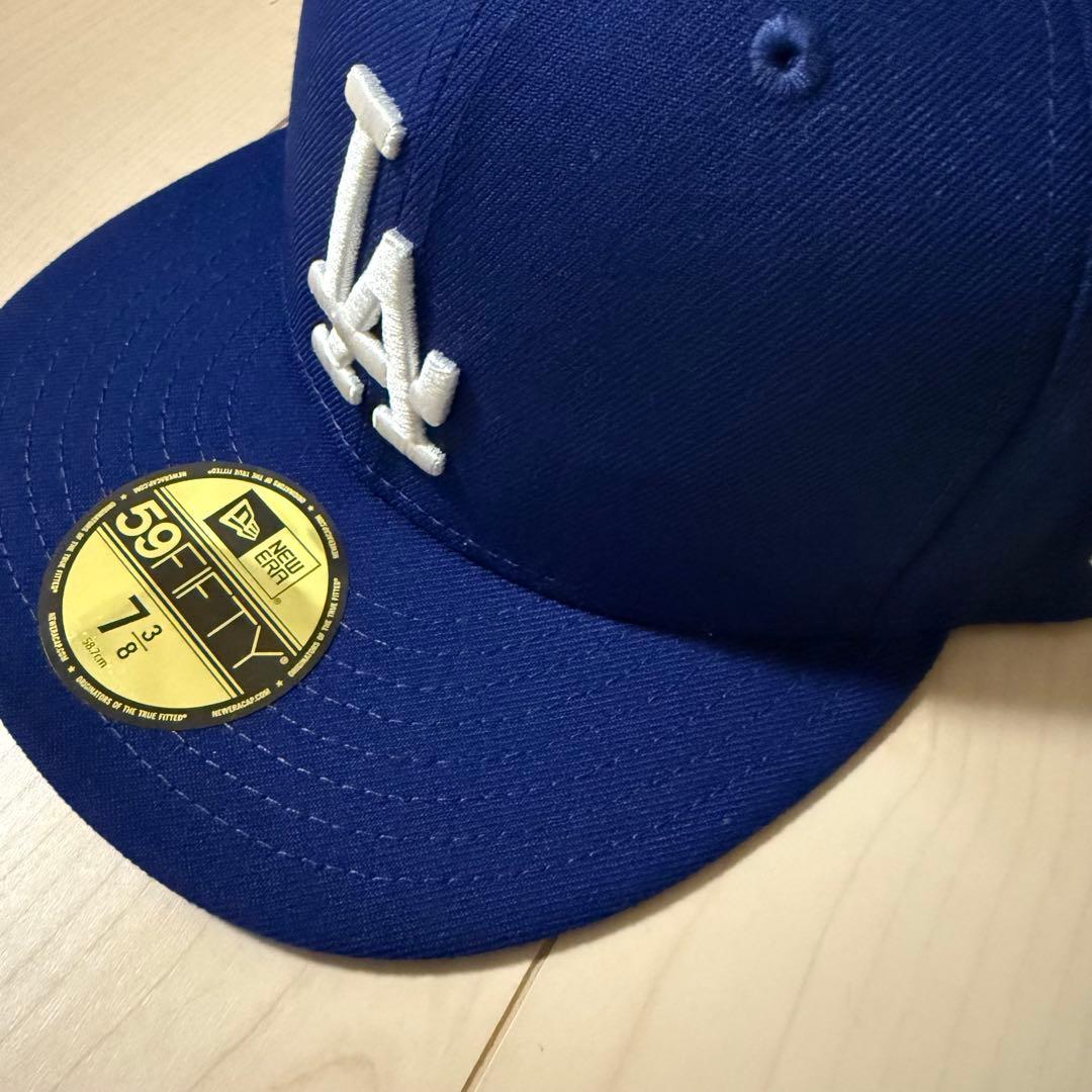 日本未発売 MLB 大谷翔平 サイン 刺繍 ドジャース ニューエラ キャップ