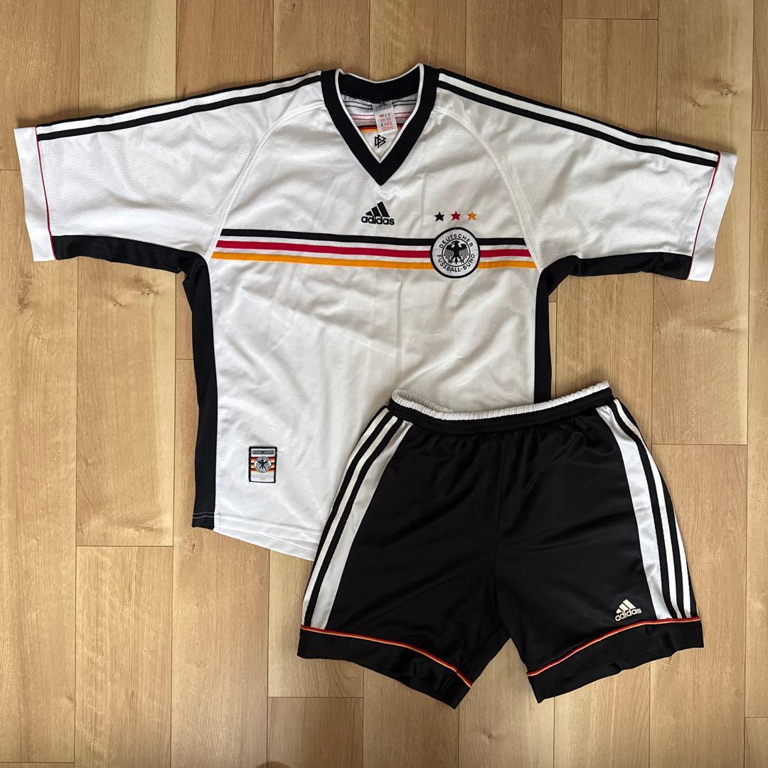 98-99 ドイツ代表 サッカー　ユニフォーム フランスW杯モデル　上下セット