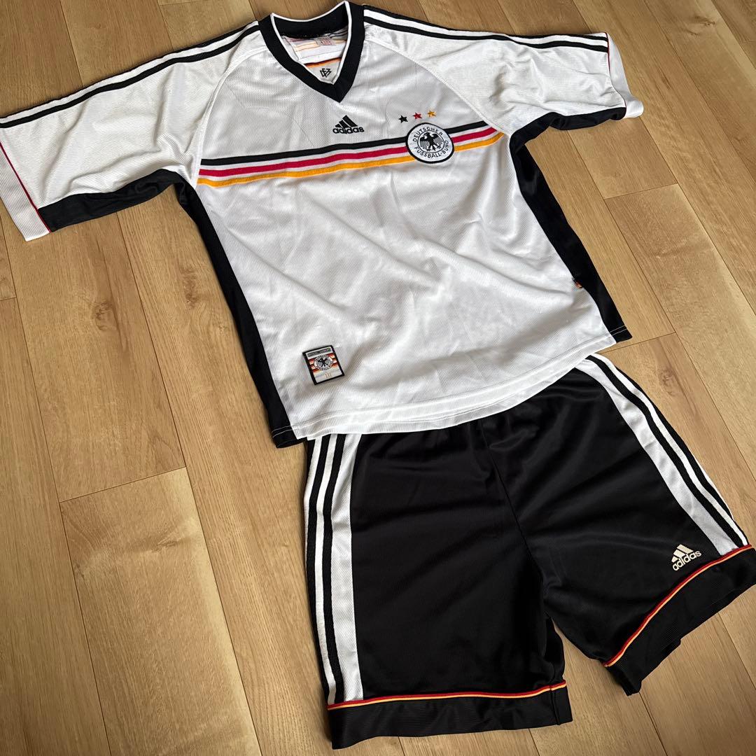98-99 ドイツ代表 サッカー　ユニフォーム フランスW杯モデル　上下セット