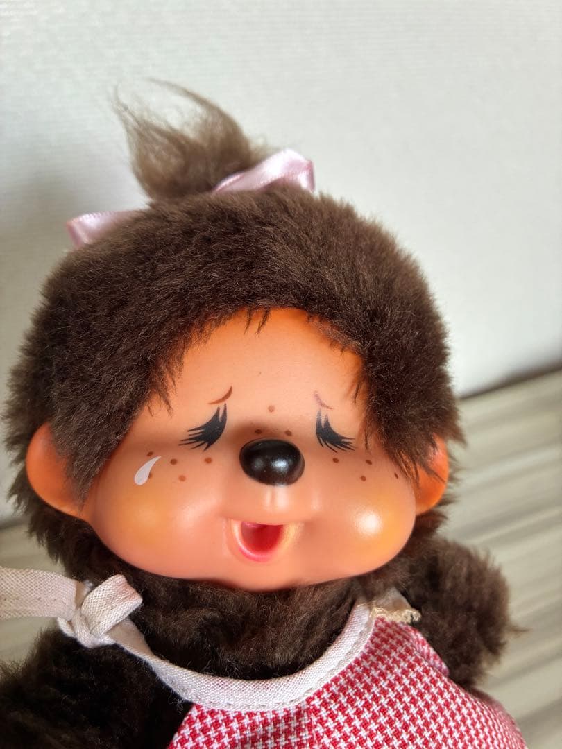 1974年初期モンチッチちゃん　泣き顔　ワンピース
