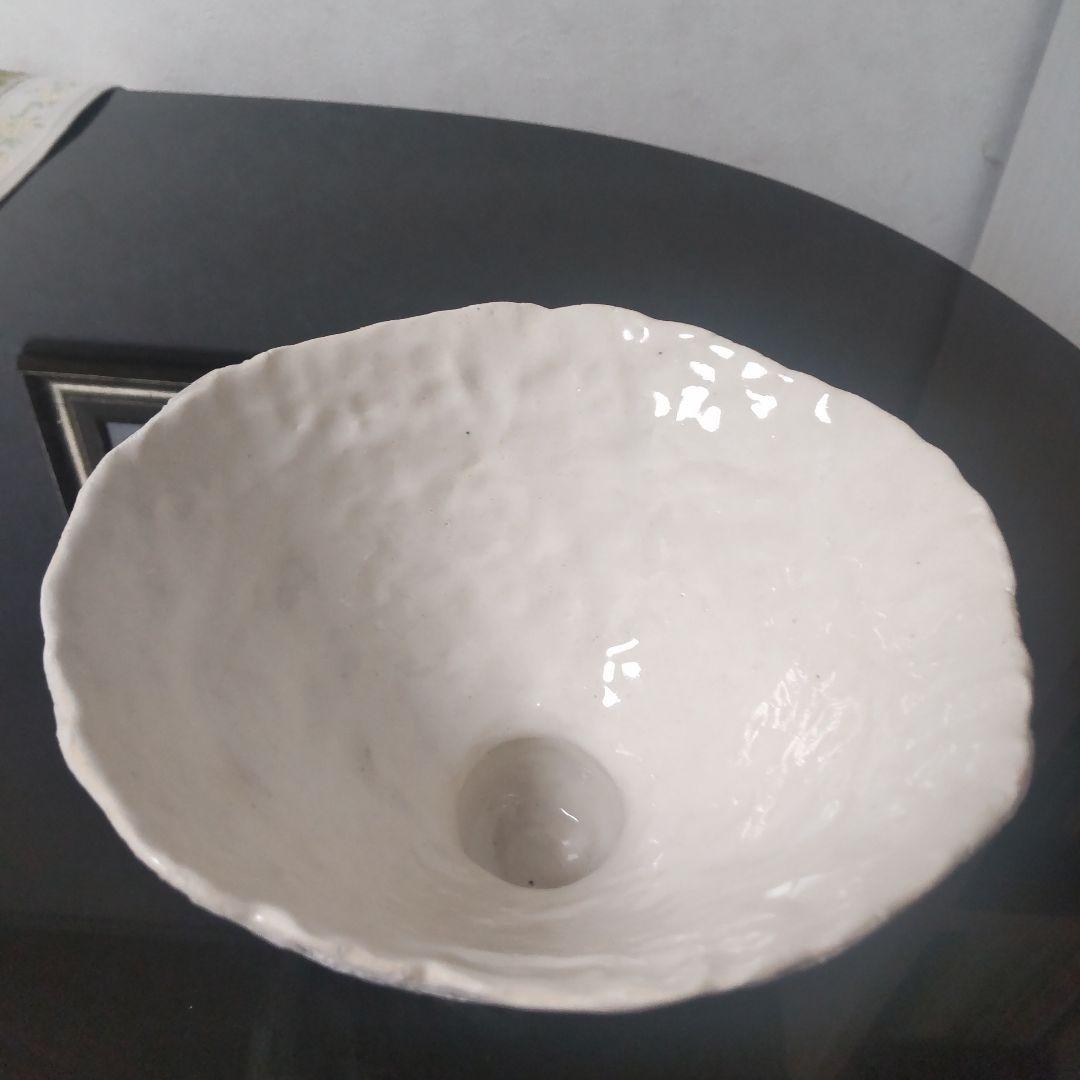 【最終価格】　鈴木絵里加　陶芸作家さん　花器　刻印入り