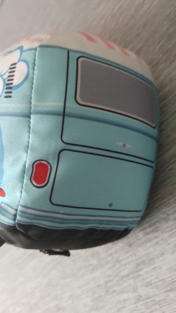 VW ワーゲンバス type2 お出かけネックピロー クッション ぬいぐるみ