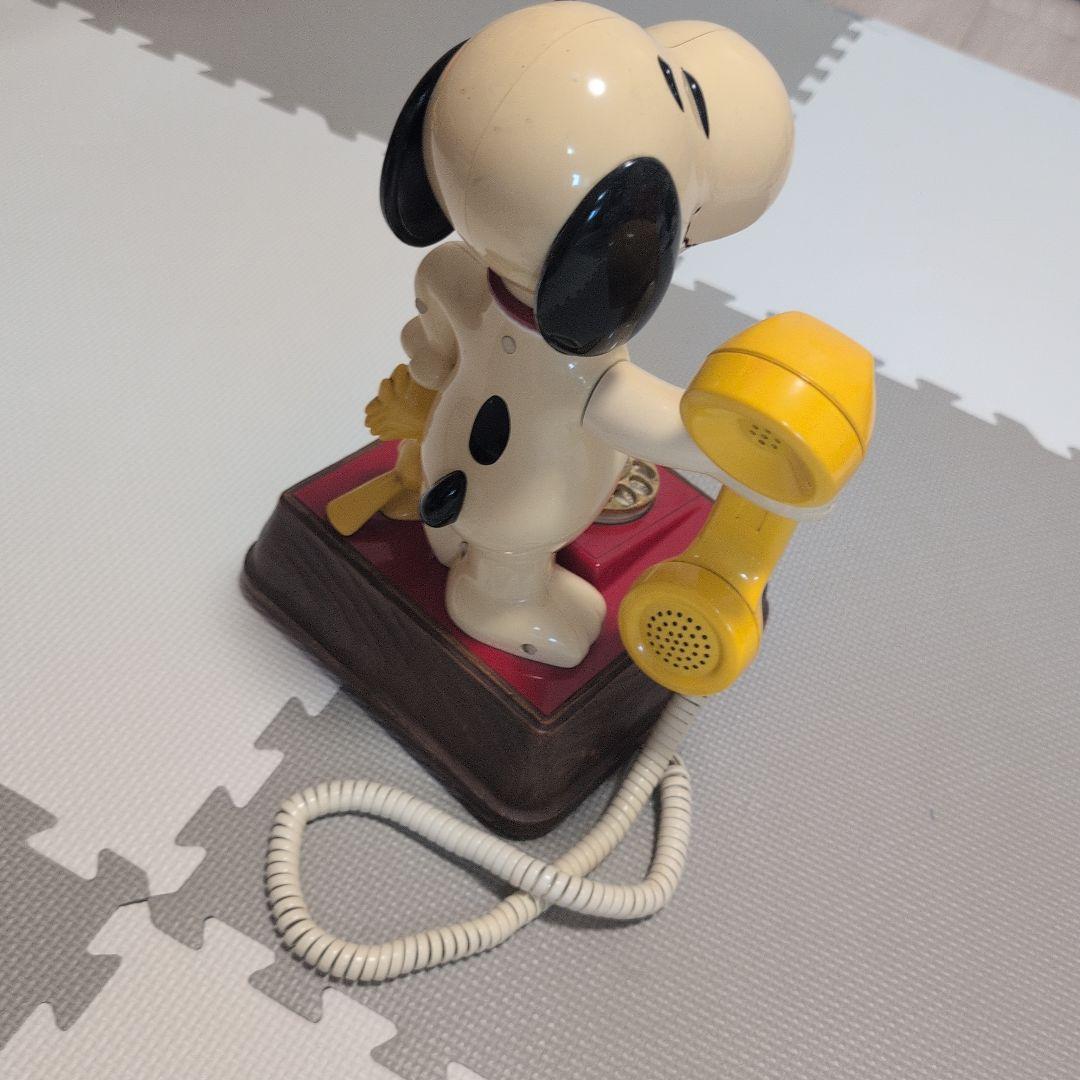 スヌーピー ダイヤル式電話