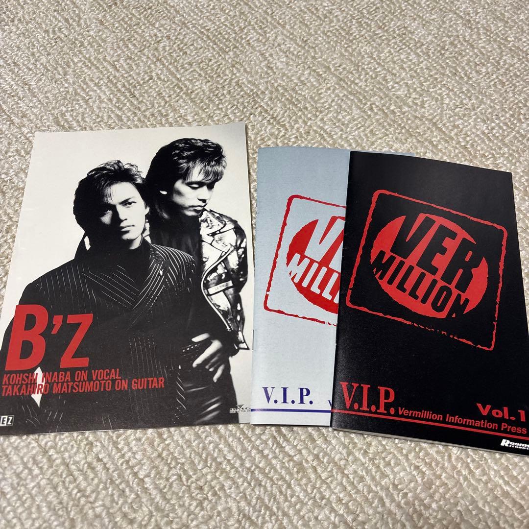 B'zparty Bewiz 91〜95+ステッカーvermilionPress