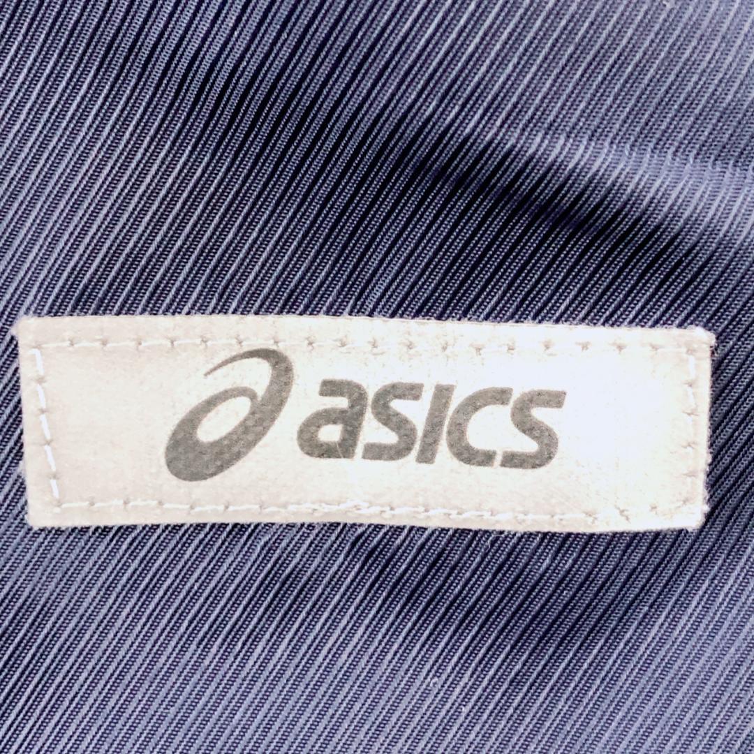 asics アシックス ジャージ 上下セット ウエスト調節紐 裏地 M スポーツ