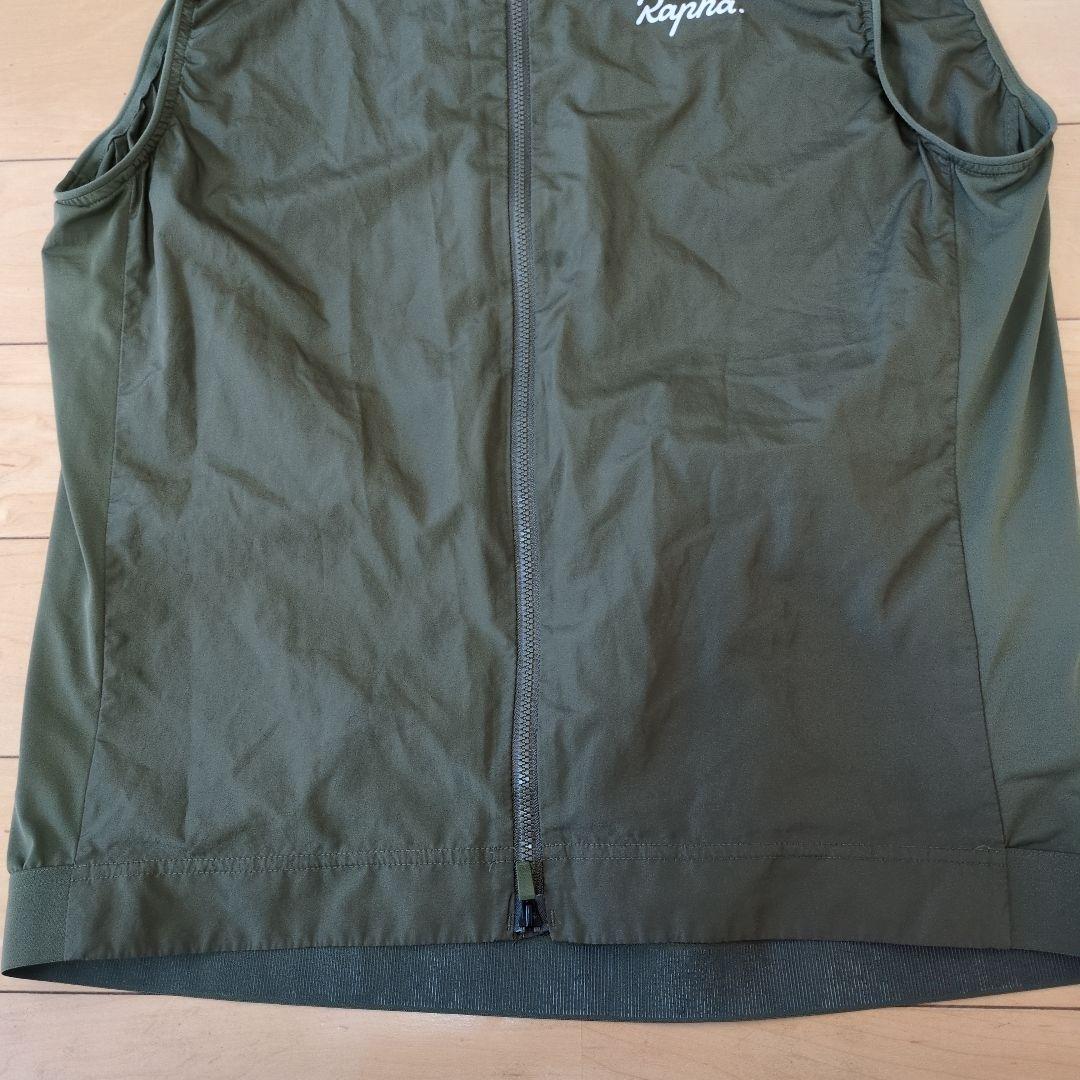 Rapha Core Gilet ジレ XL ダークカーキ ラファ　ジレ