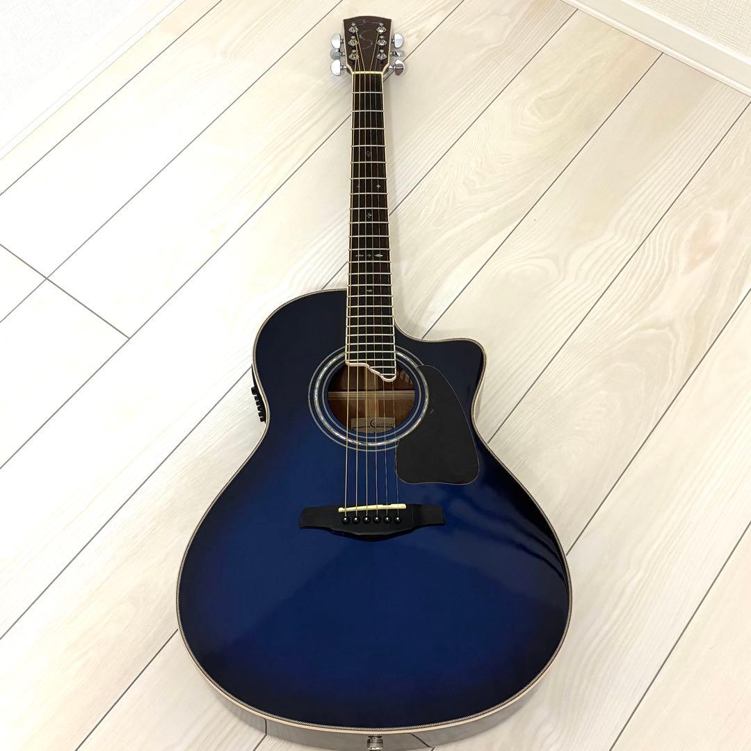 極美品 S.YAIRI エレアコ YE-5M/BB ブルーサンバースト ヤイリ
