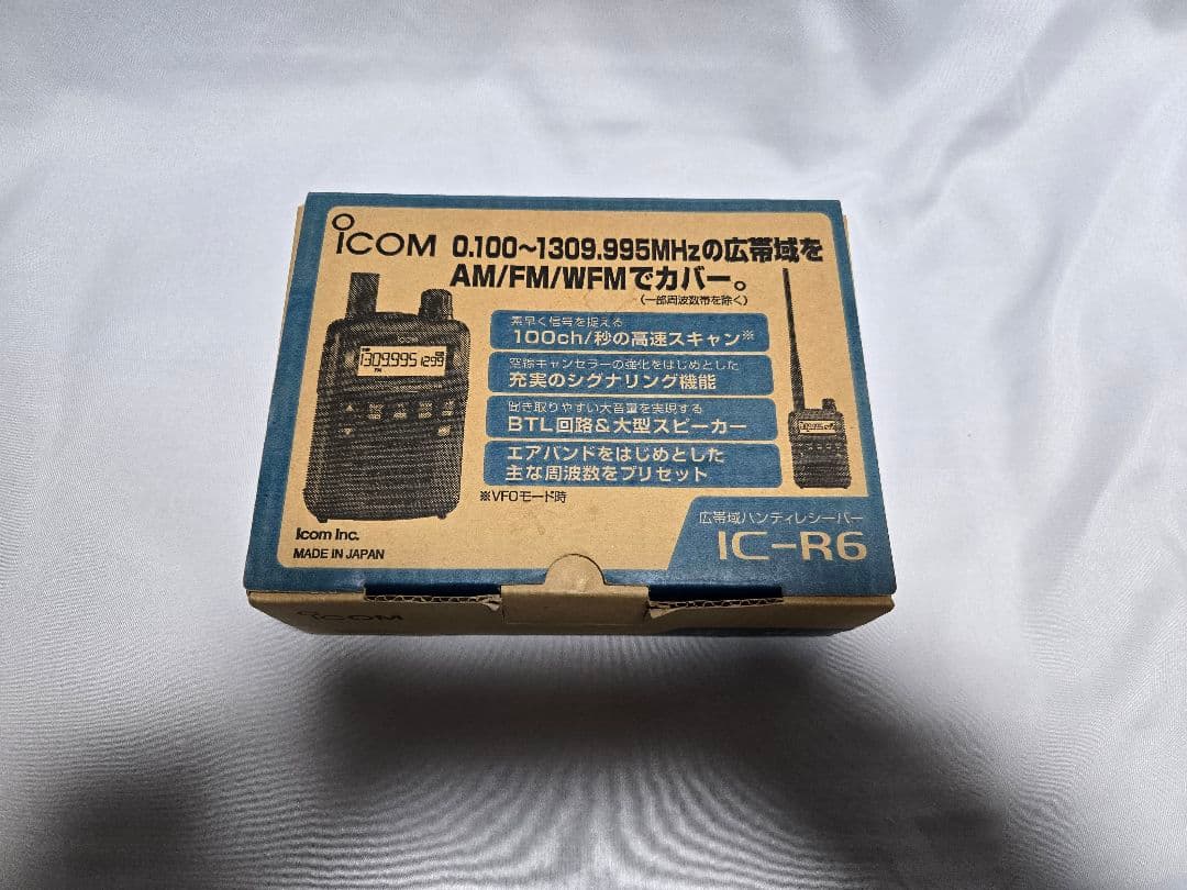 Icom IC-R6　ハンディレシーバー