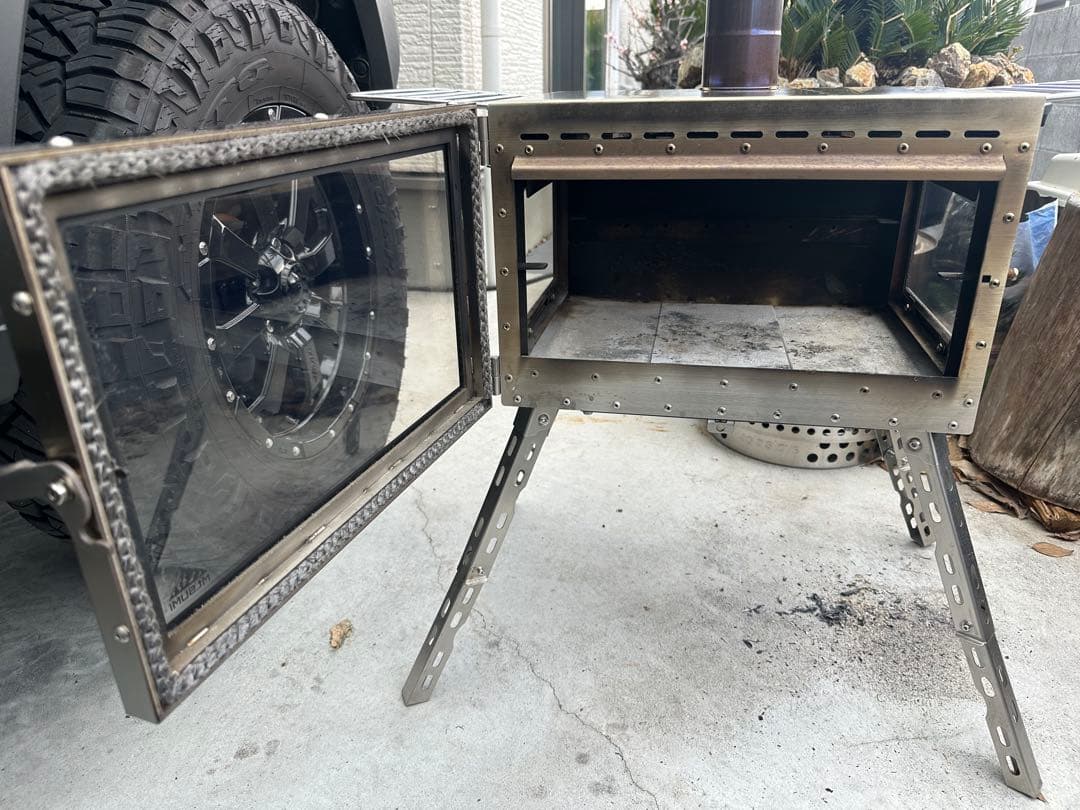 Mt.SUMI（マウントスミ）　アウトドア薪ストーブ オーラ FG ステンレス