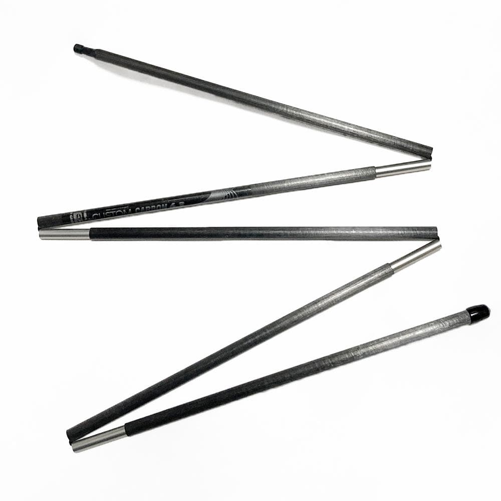 シックスムーンデザインズ 5セクション カーボン製テントポール 124cm