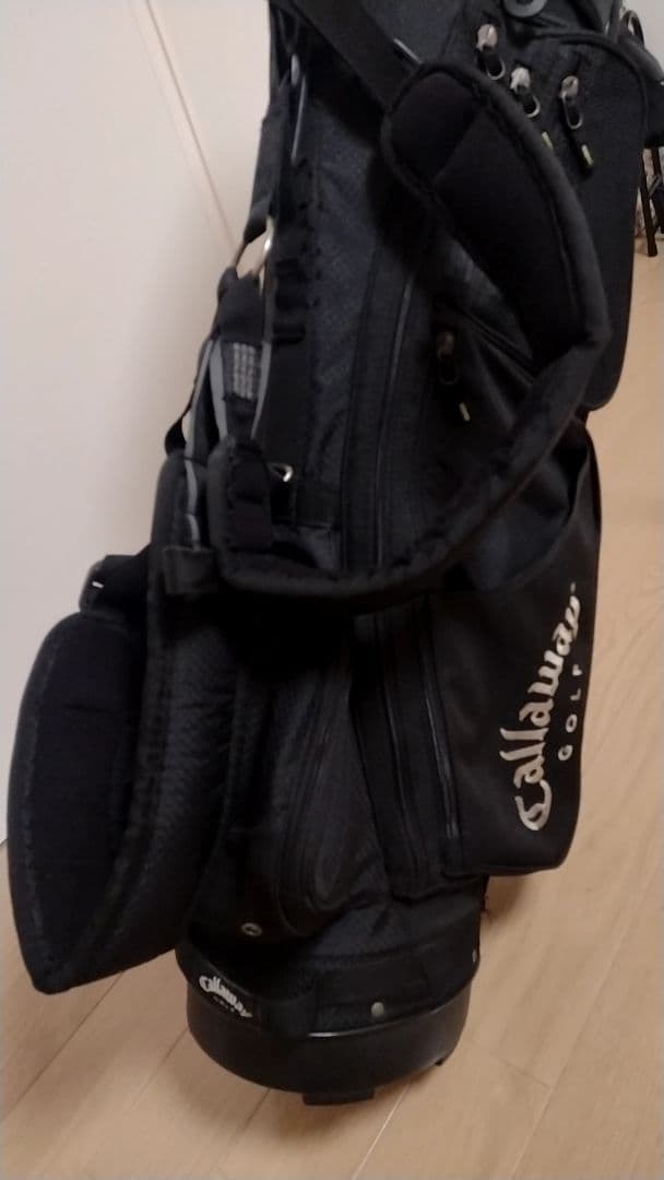 5-56　　　Callaway ゴルフバッグ 黒 スタンド付き