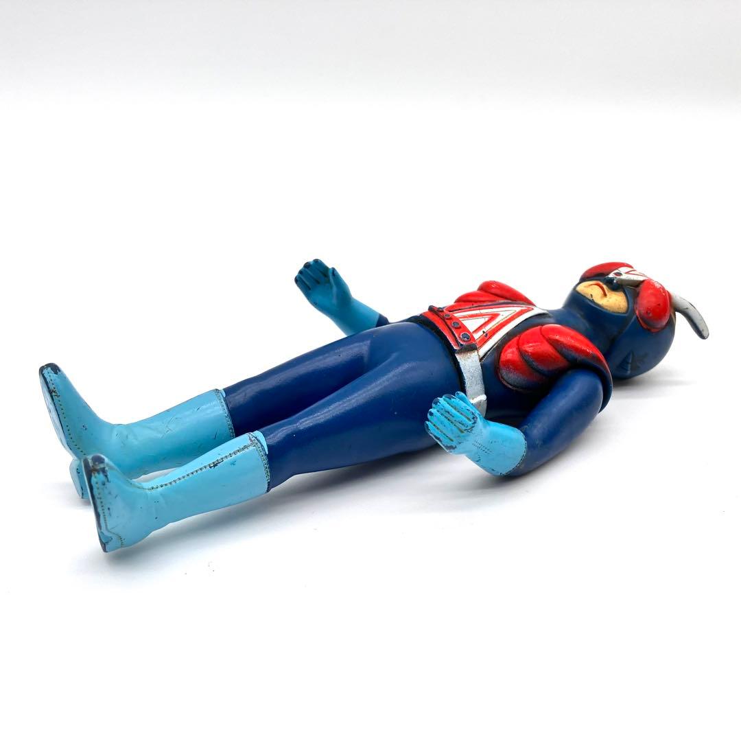 レトロ　当時物　ポピー製　ライダーマン　石森プロ　ソフビフィギュア