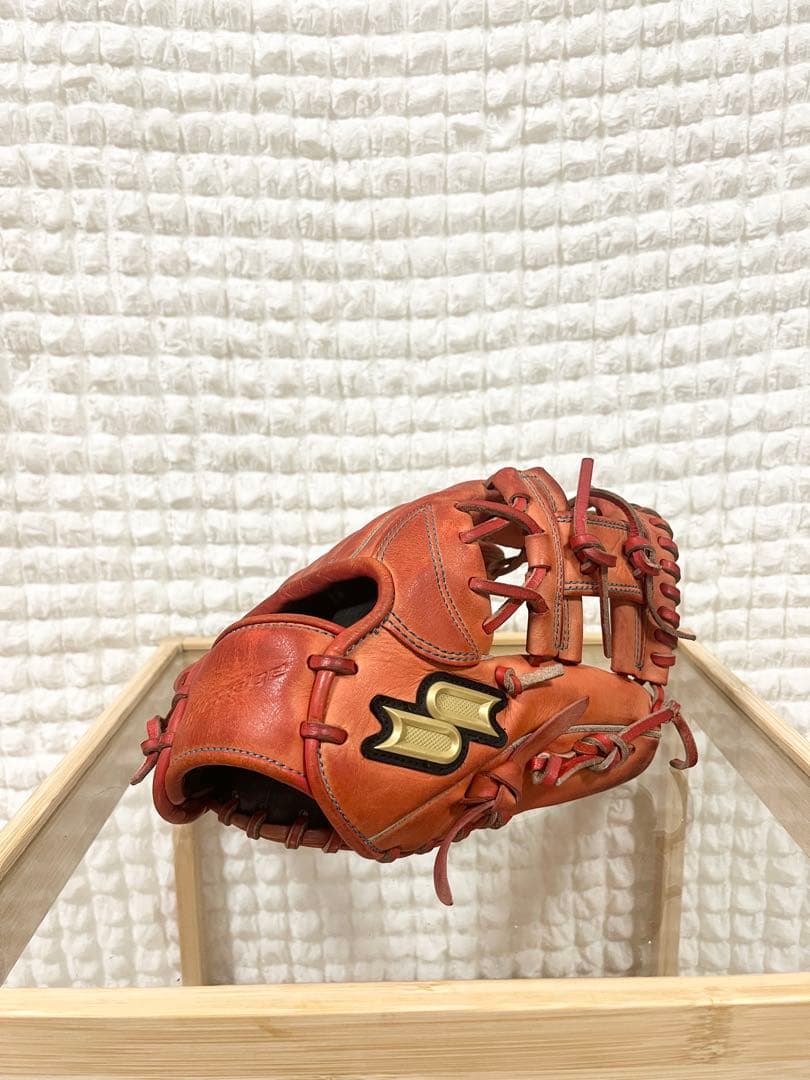 【最上位モデル‼️】SSK proedge 軟式　少年用　グローブ オレンジ　内野