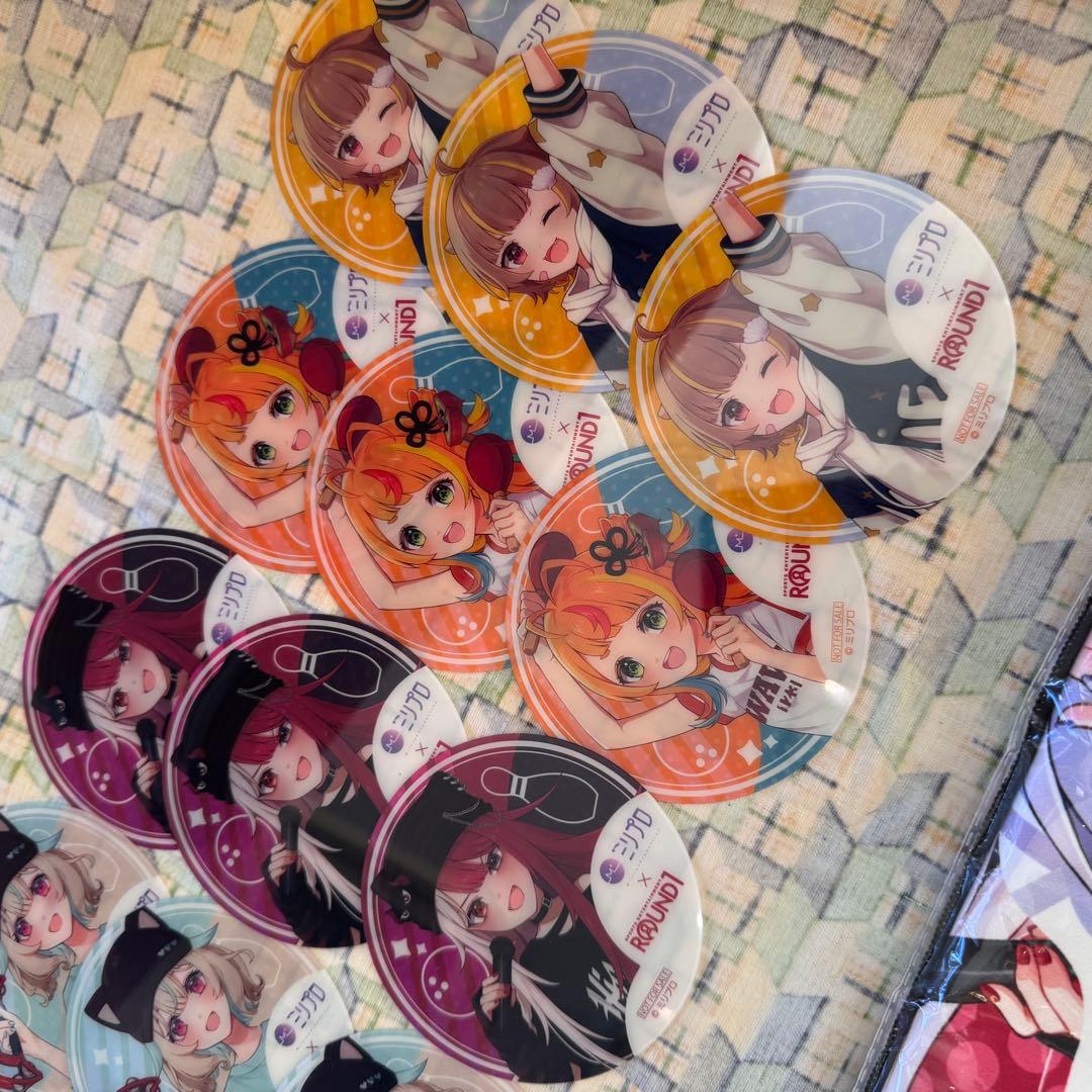 最終値下げ　ミリプロ round1 ラウンド1 コースター