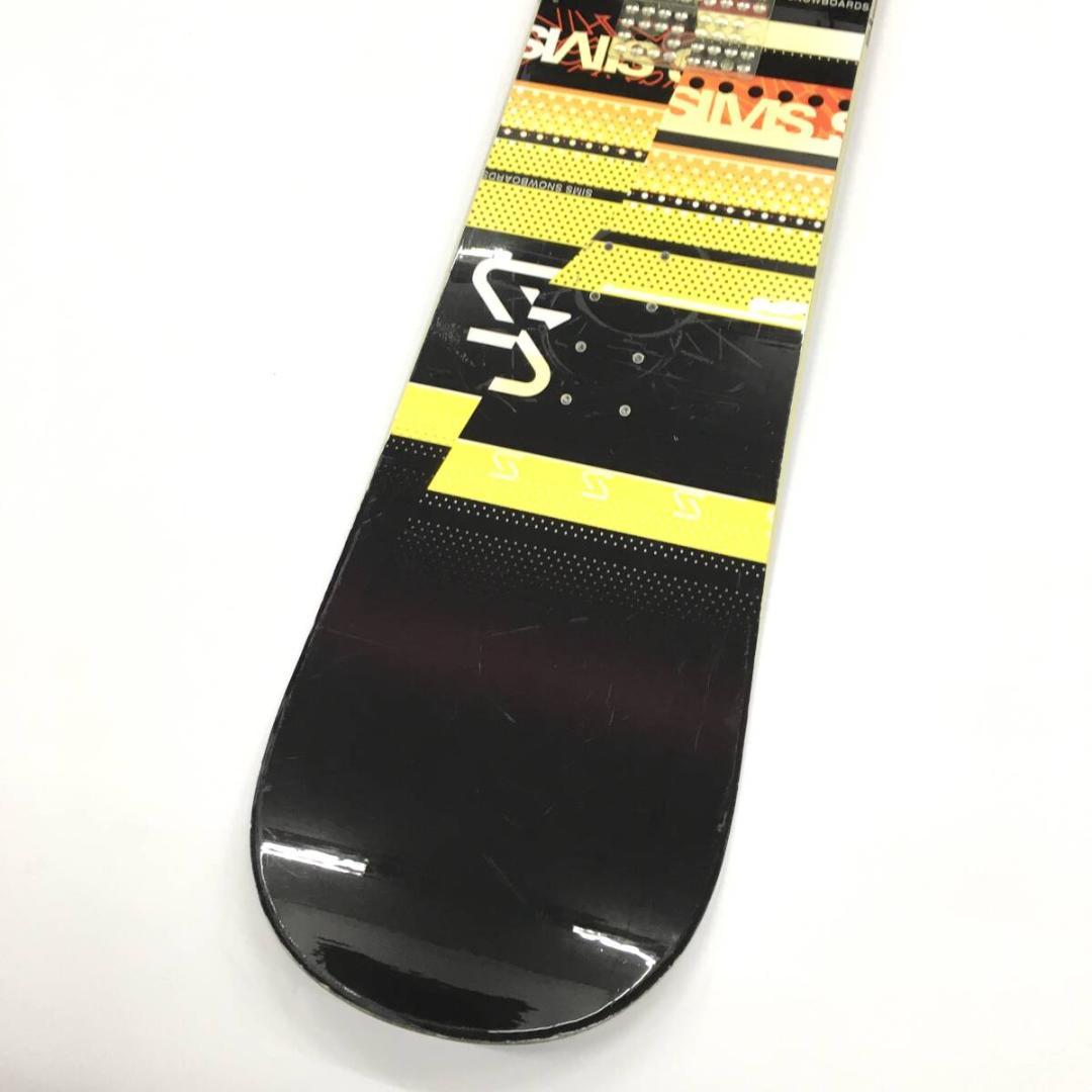 SIMS CUTDOT スノーボード キャンバー フリーライティング 151cm