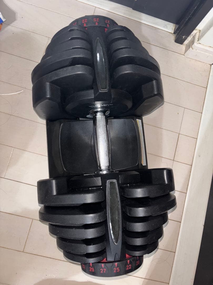 まる  アジャスタブルダンベル 5〜40kg ②
