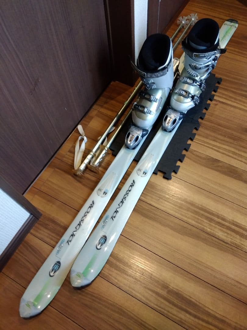 【ハイエンド】 ROSSIGNOL レディース スキーセット メンテ・WAX済✔
