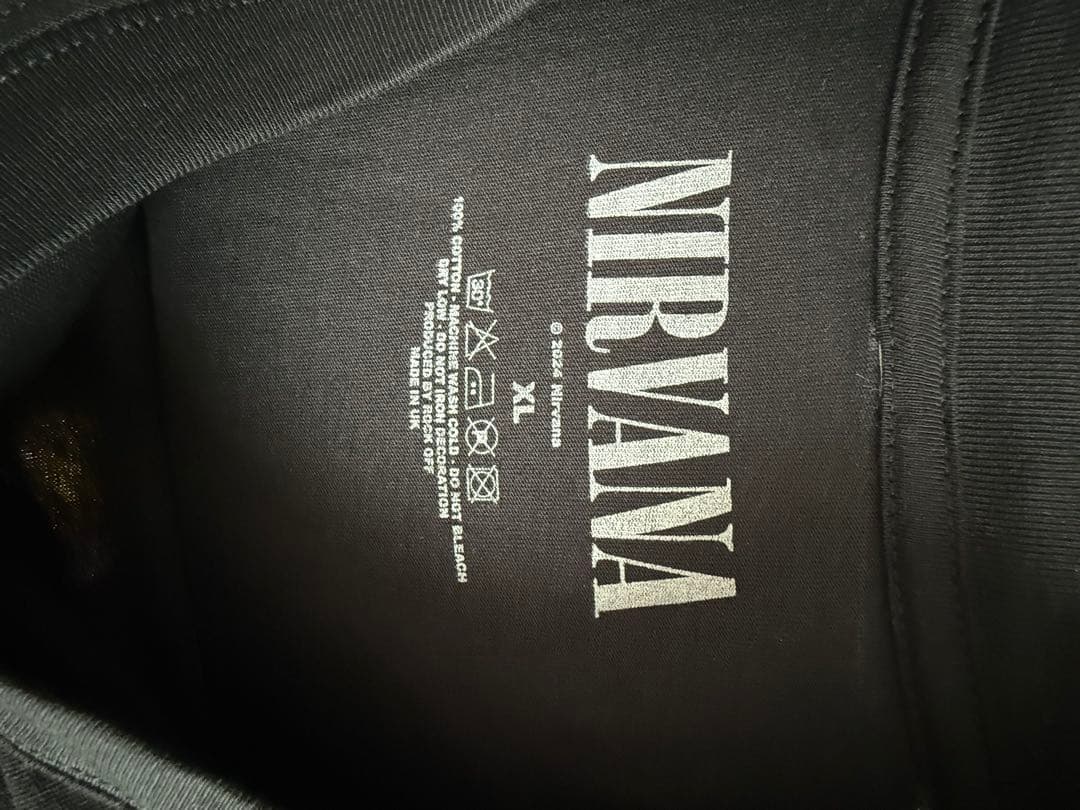 NIRVANA グラフィックプリント Tシャツ XL 古着 ニルヴァーナ