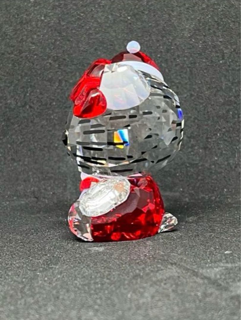 キティ　スワロフスキー　サンタ　クリスマス　新品　美品　SWAROVSKI 箱付