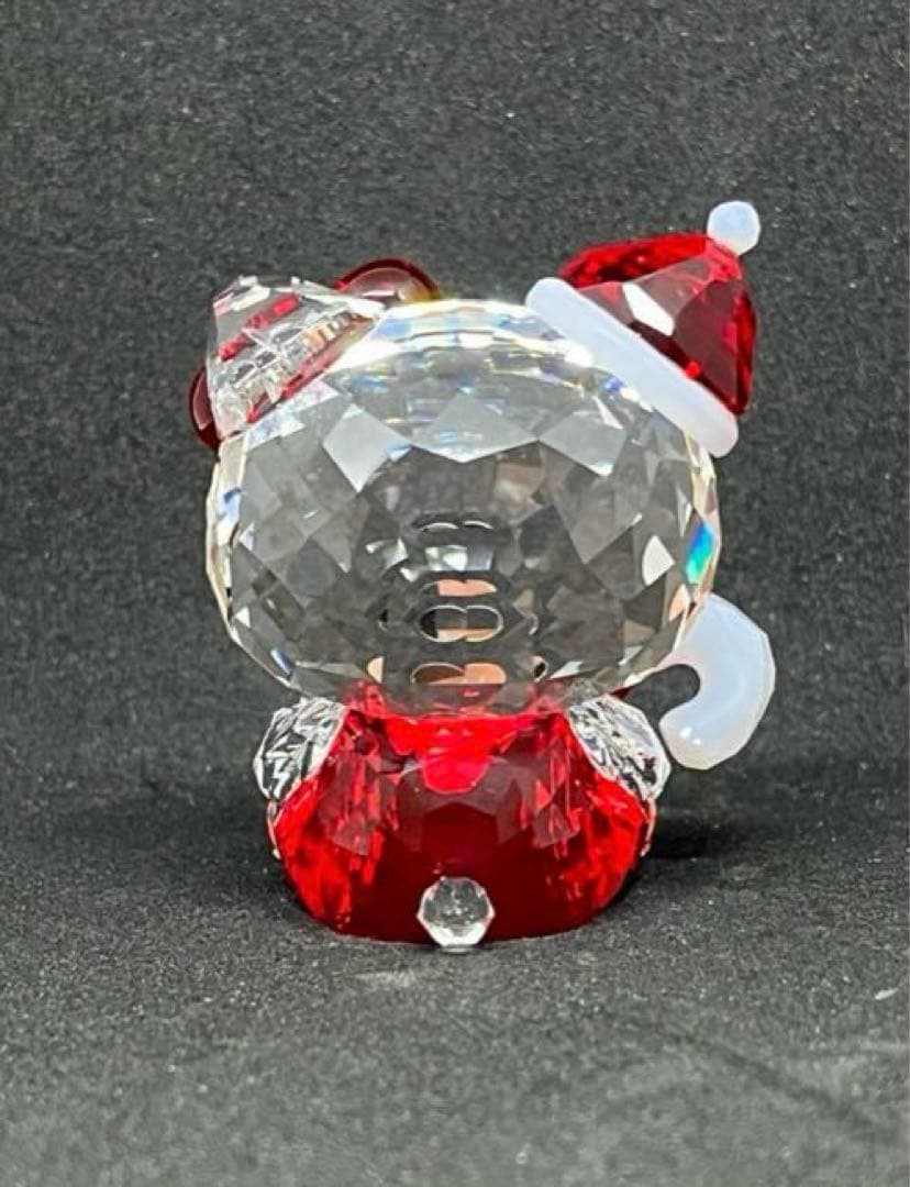 キティ　スワロフスキー　サンタ　クリスマス　新品　美品　SWAROVSKI 箱付