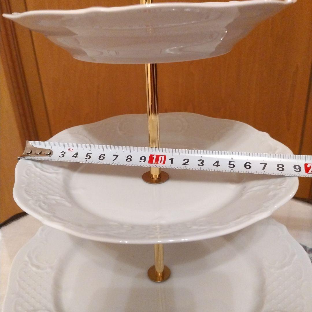 Xmas ドイツ リンドナー製 ケーキスタンド3段 組立式