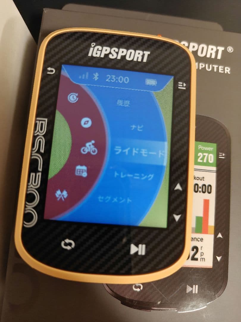 iGPSPORT BCS300 本体+マウント（iGPSPORT M80）
